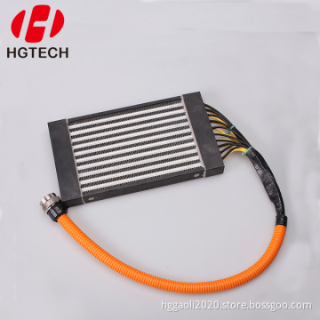 PTC heating element thermistor heater with housing